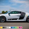 Decal Stickers Stripe Vinyl Kit Compatible with Audi R8 2008-Present