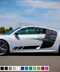 Decal Stickers Stripe Vinyl Kit Compatible with Audi R8 2008-Present