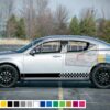 Racing Stripes Decal Vinyl Side For Dodge Avenger 2007 - Present