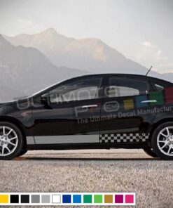 Stripes finishing Side Door Decal For Dodge Dart 2015 - Present