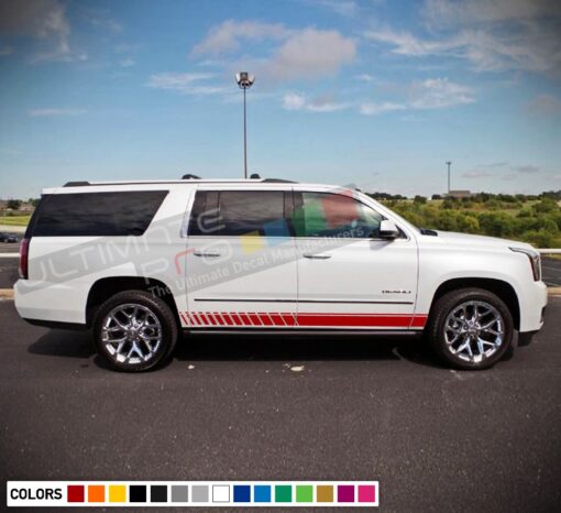 Decal Stickers Side Stripes For with GMC Yukon 2010-Present