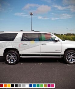 Decal Stickers Side Stripes Compatible with GMC Yukon 2010-Present