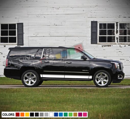 Decal Stickers Side Stripes Compatible with GMC Yukon 2010-Present