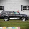 Decal Sticker Side Racing Stripes Compatible with GMC Yukon 2010-Present