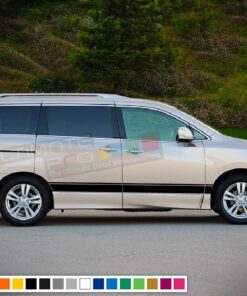 Decal Stripes Compatible Nissan Quest 2003-Present