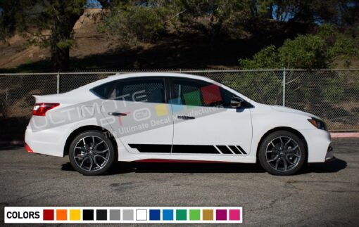 Decal Vinyl Stripes For Nissan Sentra 2003-Present