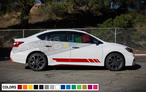 Decal Vinyl Stripes For Nissan Sentra 2003-Present