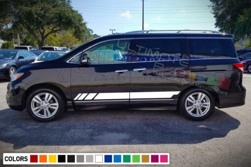 Decal Stripes Vinyl Compatible Nissan Quest 2003-Present