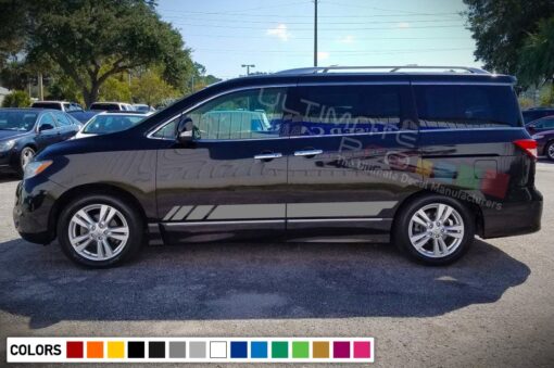 Decal Stripes Vinyl Compatible Nissan Quest 2003-Present