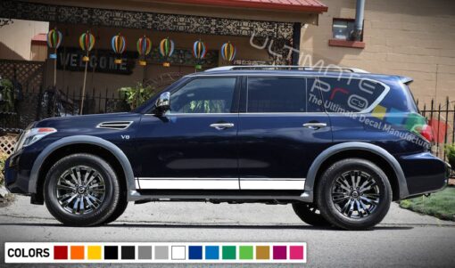 Decal Stripes Compatible with Nissan Armada 2003-Present