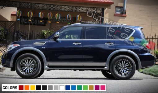 Decal Stripes Compatible with Nissan Armada 2003-Present