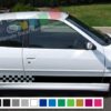 Decal  Vinyl Side Racing Stripes Compatible with Peugeot 208 2010-Present