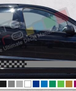 Decal Sticker Side Racing Stripes Compatible with Suzuki Alto 2008-Present