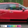 Decal Sticker Side Racing Stripes Compatible with Suzuki Baleno 2008-Present
