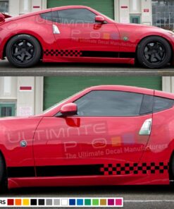 Sport Side Stripes Decal Vinyl Compatible with Nissan 370Z Fairlady NISMO 2012-Present