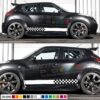 Sticker Vinyl Side Stripes Compatible with Nissan Juke 2010-Present