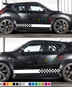 Sticker Vinyl Side Stripes Compatible with Nissan Juke 2010-Present