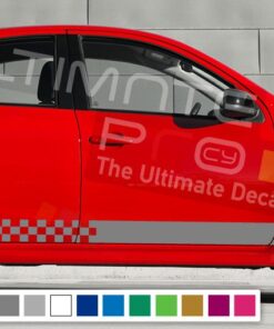 Decal Vinyl Stripes For Nissan Micra 2003-Present