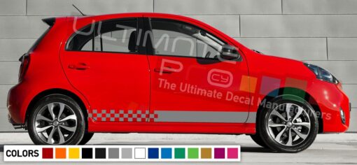 Decal Vinyl Stripes For Nissan Micra 2003-Present