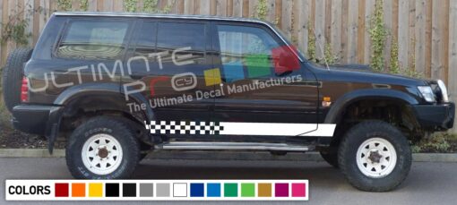 Decal Stripes Compatible Nissan Patrol 2003-Present