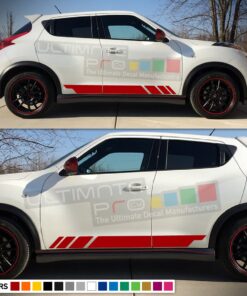 Sticker Vinyl Side Sport Stripes Compatible with Nissan Juke 2010-Present