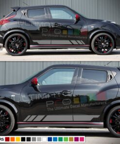 Sticker Vinyl Side Sport Stripes Compatible with Nissan Juke 2010-Present