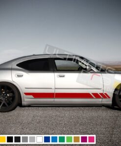 Sport Side Stripe Kit Decal For Dodge Charger 2006 - Present
