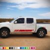 Distressed Sticker Stripe for Nissan Frontier 3rd 2nd generation 2014-Present