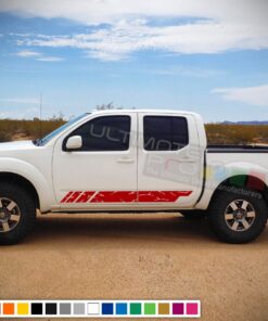 Distressed Sticker Stripe for Nissan Frontier 3rd 2nd generation 2014-Present