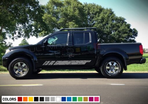 Distressed Sticker Stripe for Nissan Frontier 3rd 2nd generation 2014-Present