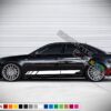 Decal Sticker Side Stripe Kit Compatible with Audi A4 2008-Present