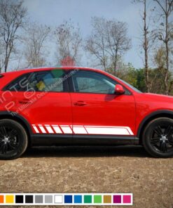 Decal Sticker Vinyl Stripe Kit Compatible with Audi Q3 2008-Present