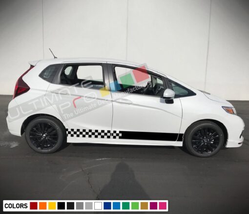 Decal Sticker Vinyl Stripe Compatible with Honda Fit 2016-Present