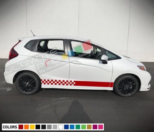 Decal Sticker Vinyl Stripe Compatible with Honda Fit 2016-Present