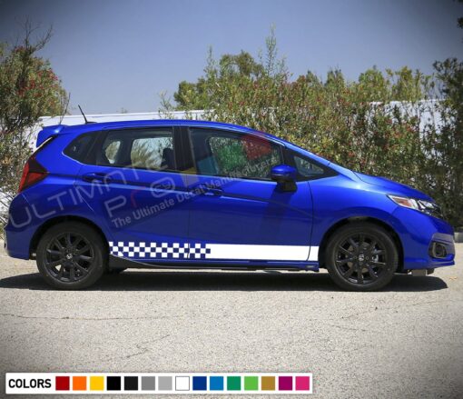 Decal Sticker Vinyl Stripe Compatible with Honda Fit 2016-Present