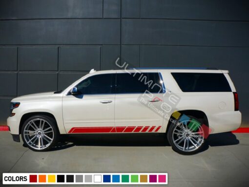 Stripes Decals design for Chevrolet Suburban decal 2015 - Present