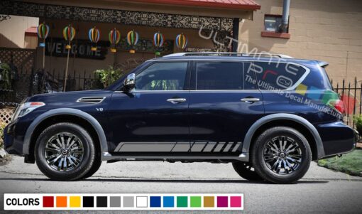 Decal Vinyl Stripes For Nissan Armada 2003-Present