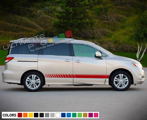 Decal Stripes Vinyl For Nissan Quest 2003-Present