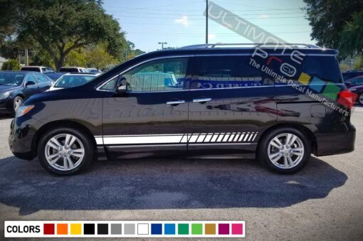 Decal Stripes Vinyl For Nissan Quest 2003-Present