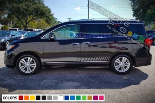 Decal Stripes Vinyl For Nissan Quest 2003-Present