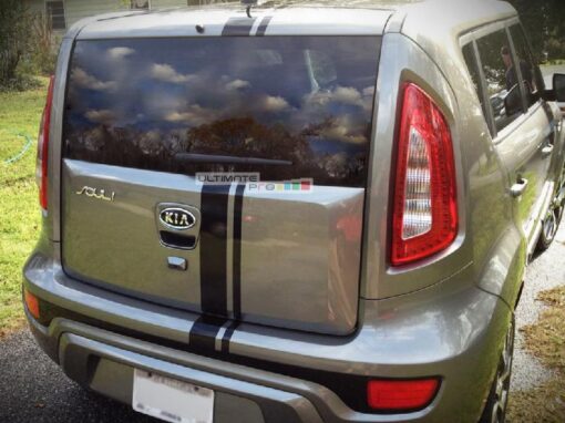 Full Stripe Kit Decal Graphic for Kia Soul 2009 - Present Models