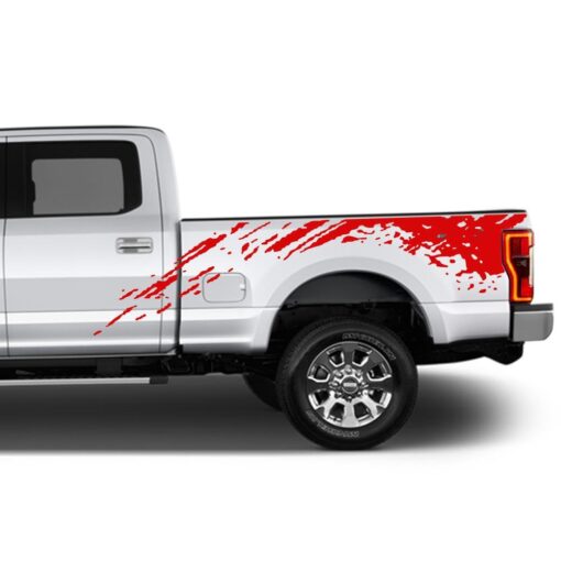 Decal Graphic Vinyl Kit Compatible with Ford F250 2013-Present