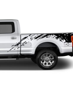 Decal Graphic Vinyl Kit Compatible with Ford F250 2013-Present