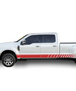 Decal Line Graphic Vinyl Kit Compatible with Ford F450 2013-Present