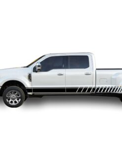 Decal Line Graphic Vinyl Kit Compatible with Ford F450 2013-Present