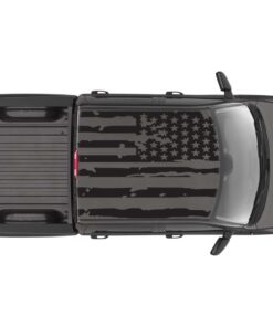 Dodge Decal USA Roof Flag  Sticker Dodge Ram 2009 - Present