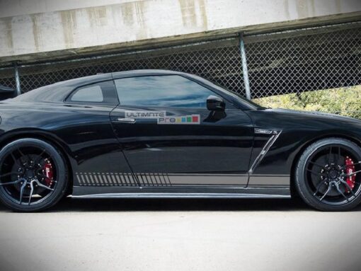 Decal Sticker Vinyl Side Racing Stripes Nissan GT-R R35 High Performance Coupe