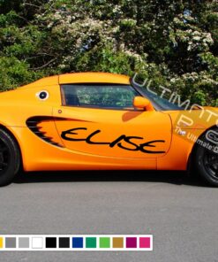 Decal Sticker Vinyl side Door Stripes For Lotus Elise S 1997 - 2000