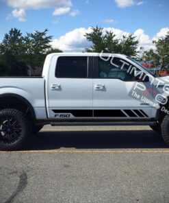 Side Stripes Decal Sticker Graphic Compatible with Ford F150 Series