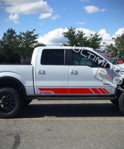 Side Stripes Decal Sticker Graphic Compatible with Ford F150 Series